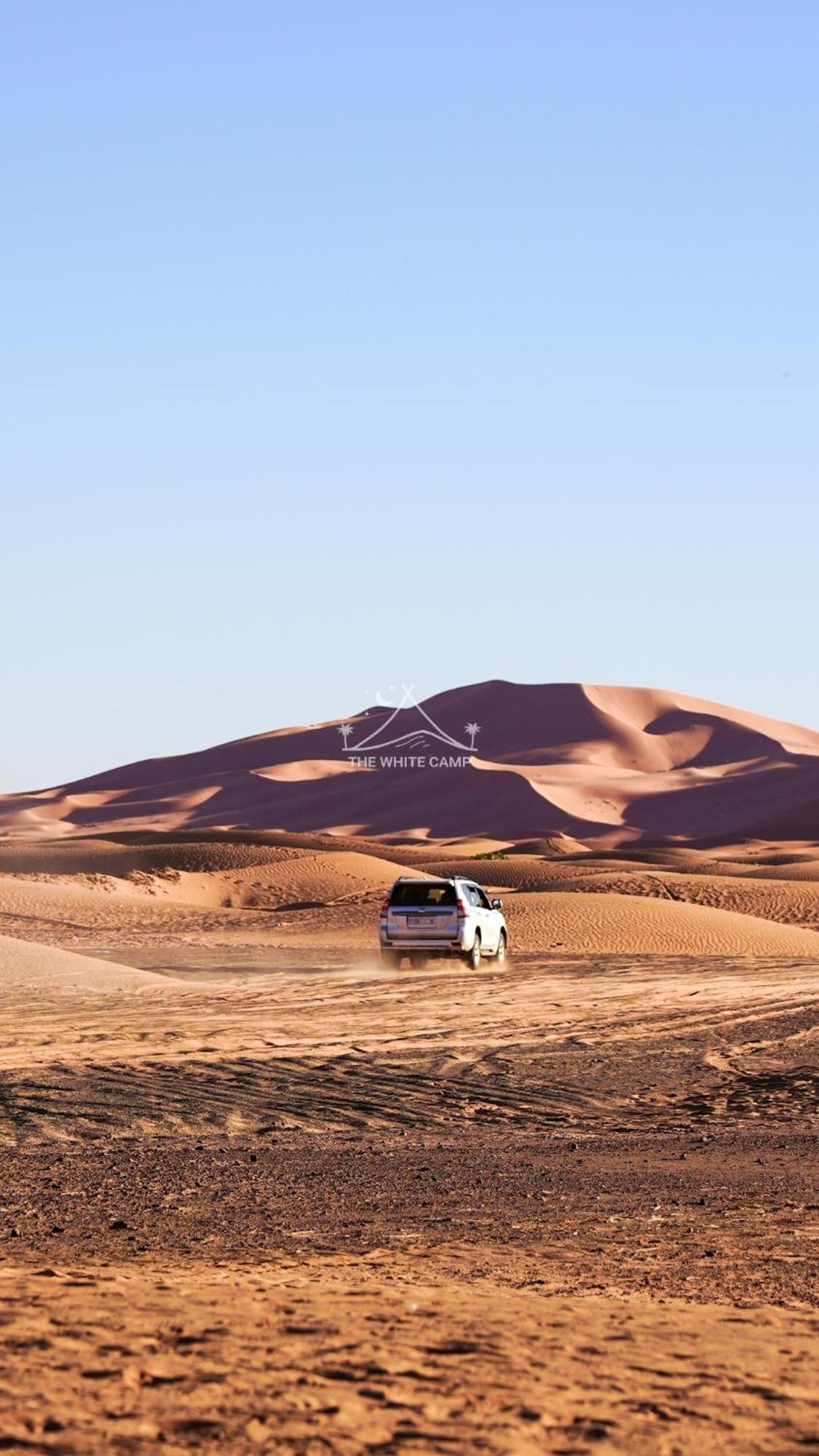The White Camp - Your Merzouga Luxury Desert Camp & Erg Chebbi Dunes Camel Riding المظهر الخارجي الصورة