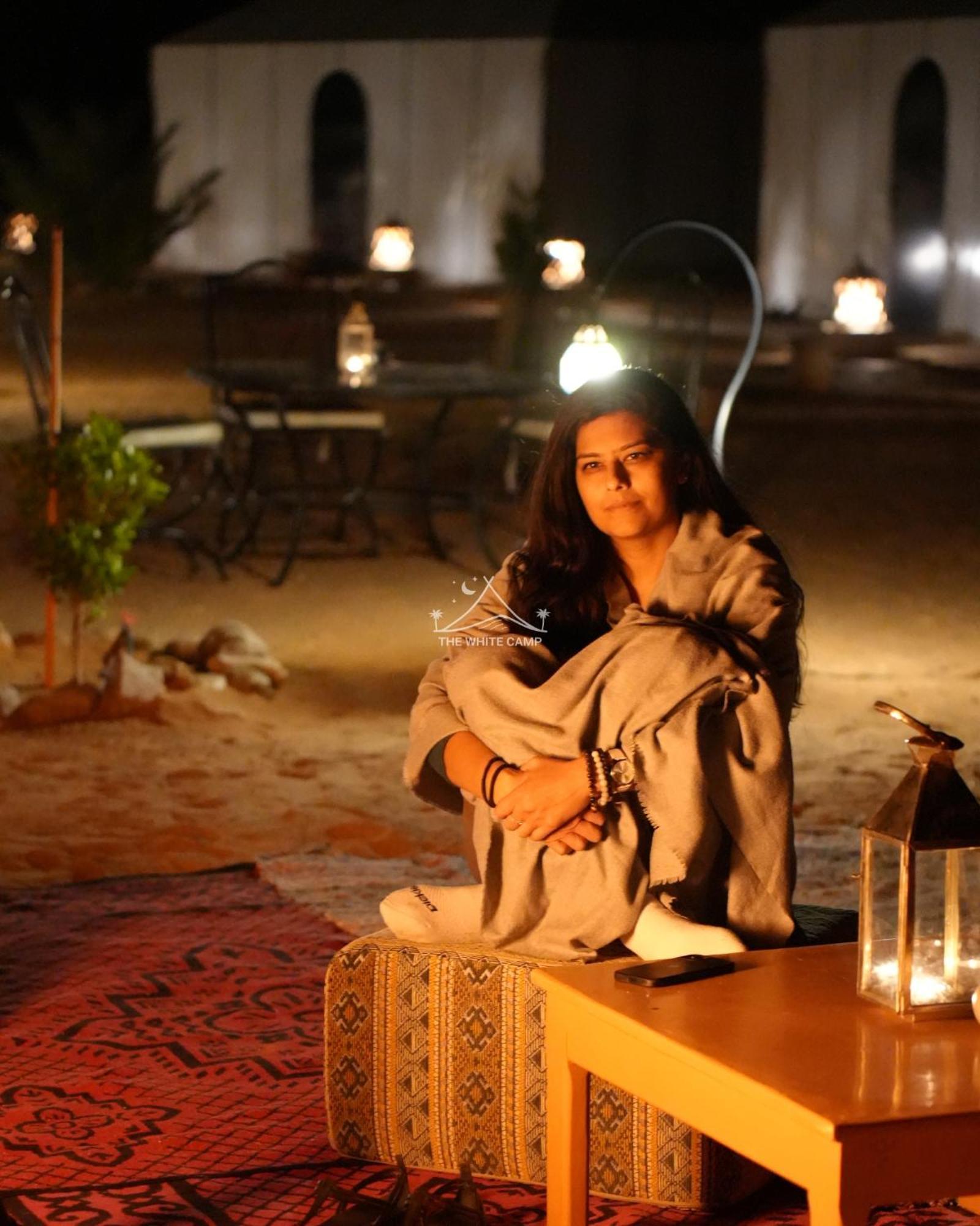 The White Camp - Your Merzouga Luxury Desert Camp & Erg Chebbi Dunes Camel Riding المظهر الخارجي الصورة